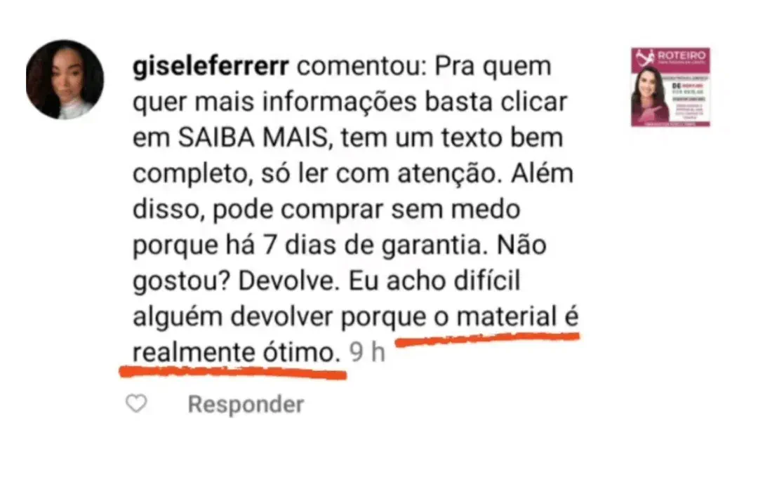 Depoimento Gisele
