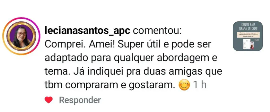 Depoimento Leciana